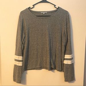 Light Gray Crop Top